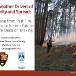 Fire-weather Drivers of Severity and Spread: Example from Grand Canyon