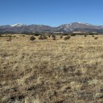 Jemez Mountains from Santa Clara Pueblo. Photo by Molly McCormick.